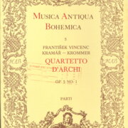 Musica Antiqua Bohemica 5 - Quartetto D'Archi