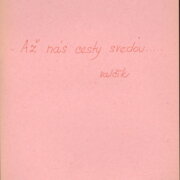 Až nás cesty svedou