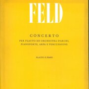 Concerto per flauto ed rchestra D'Archi, pianoforte, Arpa e percussione