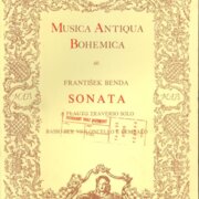 Musica Antiqua Bohemica 60 - Sonata