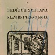 Sbírka kapesních part - Klavírní trio G Moll