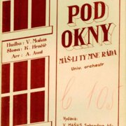 Pod okny máš-li ty mne ráda