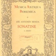 Musica Antiqua Bohemica 37 - Sonatine
