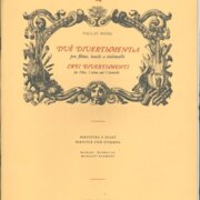 Musica viva historica 24 - Dvě divertimenta