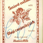 Snivé mládí, Mojí z nejmilejších