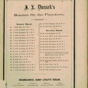 Sonaten für das Pianoforte