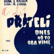 Příteli, dnes už to oba víme