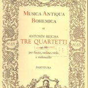 Musica Antiqua Bohemica 65 - Tre quartetti