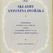 Harmonikový repertoir 32 - Skladby Antonína Dvořáka
