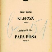 Klepavá, Padá rosa