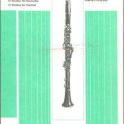 Repertoár dechových nástrojů - 10 studií pro klarinet