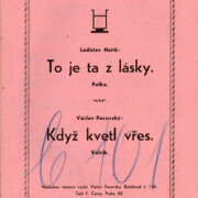To je ta z lásky, Když kvetl vřes