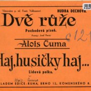 Hudba dechová - Dvě růže, Haj, husičky haj...
