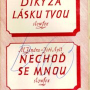 Díky za lásku tvou, Nechoď se mnou