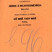 Jedna z nejkrásnějších, Už mně tady máš