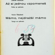 Až si jednou vzpomeneš, Mámo, nejdražší mámo