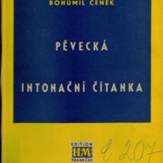 Pěvecká intonační čítanka