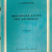 Melodické etudy pre akordeón 48-120