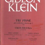 Tři písně, Ukolébavka