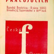 Česká filharmonia - Hudobná jar pracujúcich