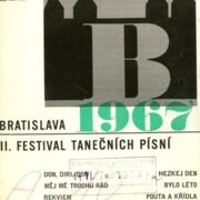 II. Festival tanečních písní Bratislava 1967