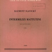 Intermezzi mattutini