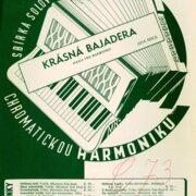Sbírka solových skladeb pro chromatickou harmoniku - Krásná bajadera