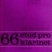 66 etud pro klarinet