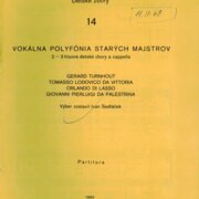 Edícia zborového spevu 14