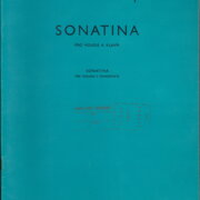 Sonatina pro housle a klavír