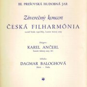 Česká filharmónia - III. Prešovská hudobná jar