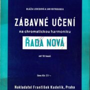 Zábavné učení na chromatickou harmoniku - řada nová od 12 basů