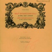 Musica viva historica 24 - Dvě divertimenta