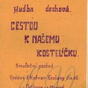 Cestou k našemu kostelíčku