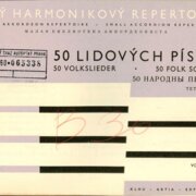 Malý harmonikový repertoár 1 - 50 lidových písní