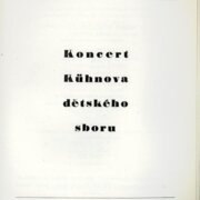 Česká filharmonie - Koncert Kühnova dětského sboru