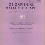 Ze zápisníku malého chlapce