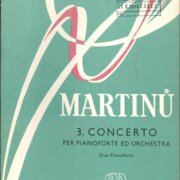 3. Concerto per pianoforte ed orchestra