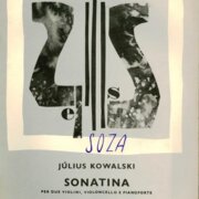 Sonatina per due violini, voiloncello e pianoforte