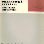 Partitúra - Dramatická fantázia