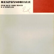 Partitura - Canto Responsoriale