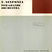 Partitura - V. Sinfonia