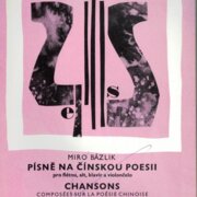 Písně na čínskou poesii
