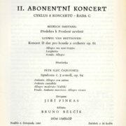 Česká filharmonie - II. Abonentní koncert