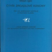 Čtyři zrcadlové kánony