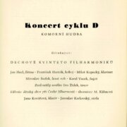 Česká filharmonie - Koncert cyklu D