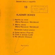 Edícia zborového spevu 13