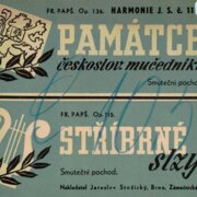 Památce českoslov. mučedníků, Stříbrné slzy