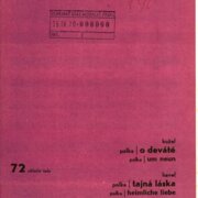 Klub dobré dechovky 72