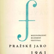 Mezinárodní hudební festival - Pražské jaro 1961